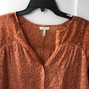 JOIE orange blouse